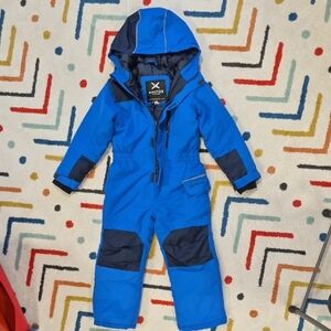 Arctix Kids Bright Blue Snowsuit Size XS